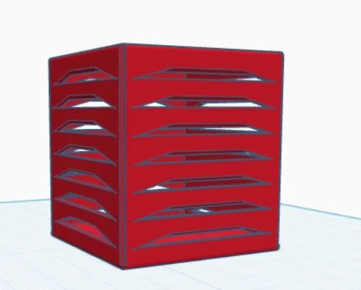 Ống cắm bút Illusion - Thiết kế 3D độc đáo cho bàn làm việc - Image 4