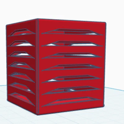 Ống cắm bút Illusion - Thiết kế 3D độc đáo cho bàn làm việc