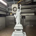 Mô hình Tượng Nữ thần Tự do kết hợp Đế nến / Bản in 3D sắc nét - Thumbnail 4