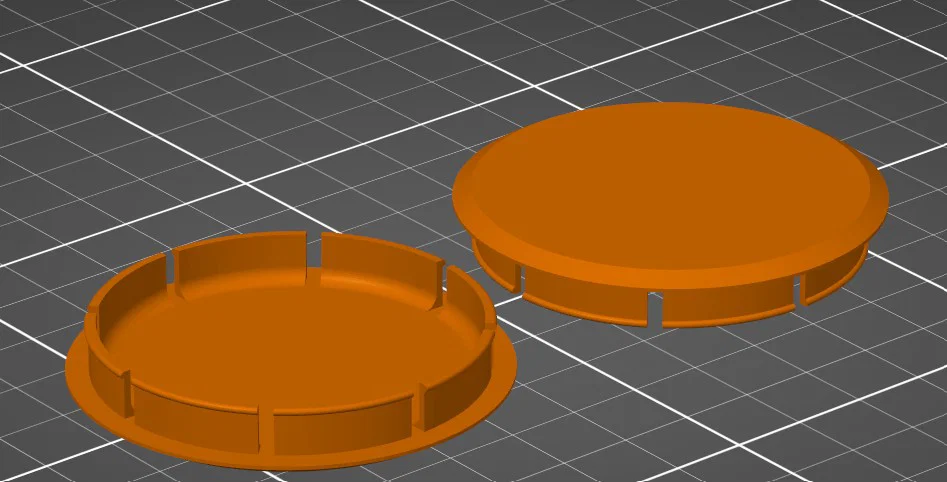 Nắp đậy lỗ dù bàn sân vườn in 3D (Embellecedor mesa jardin) - Image 4
