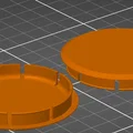 Nắp đậy lỗ dù bàn sân vườn in 3D (Embellecedor mesa jardin) - Thumbnail 4