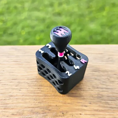 Mô hình cần số Fidget Car - Đồ chơi xả stress độc đáo cho bàn làm việc
