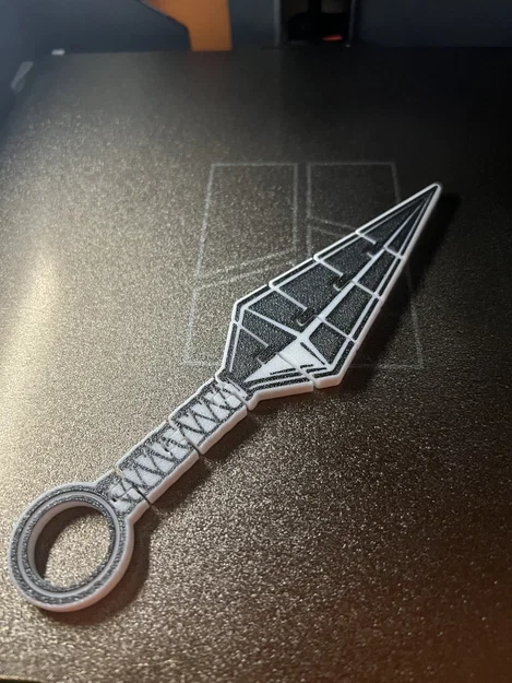 Kunai Flexi Fidget - Mẫu in liền khối (Print in Place) - Image 2