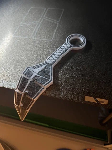 Kunai Flexi Fidget - Mẫu in liền khối (Print in Place) - Image 3