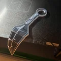 Kunai Flexi Fidget - Mẫu in liền khối (Print in Place) - Thumbnail 3