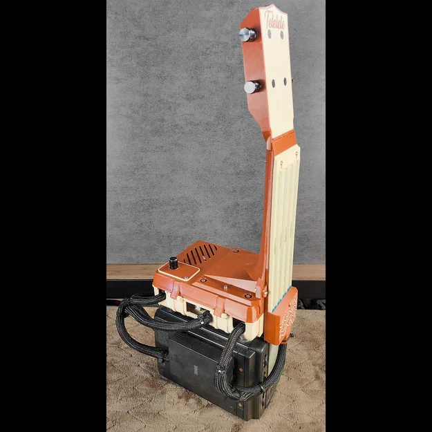 CRTelelele V1 - Đàn Ukulele Synth kết hợp tivi CRT - Image 3