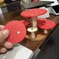 Bộ Lót Ly Nấm Moku - Thiết kế Ghép nối Nam châm thông minh - Thumbnail 5