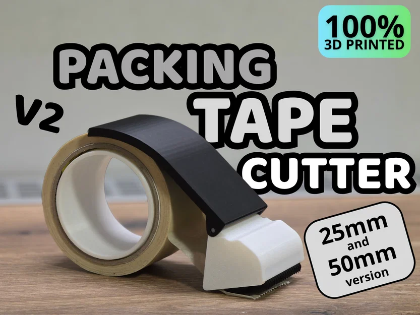 Dụng cụ cắt băng keo | 2 kích thước | In 3D 100% - Image 1