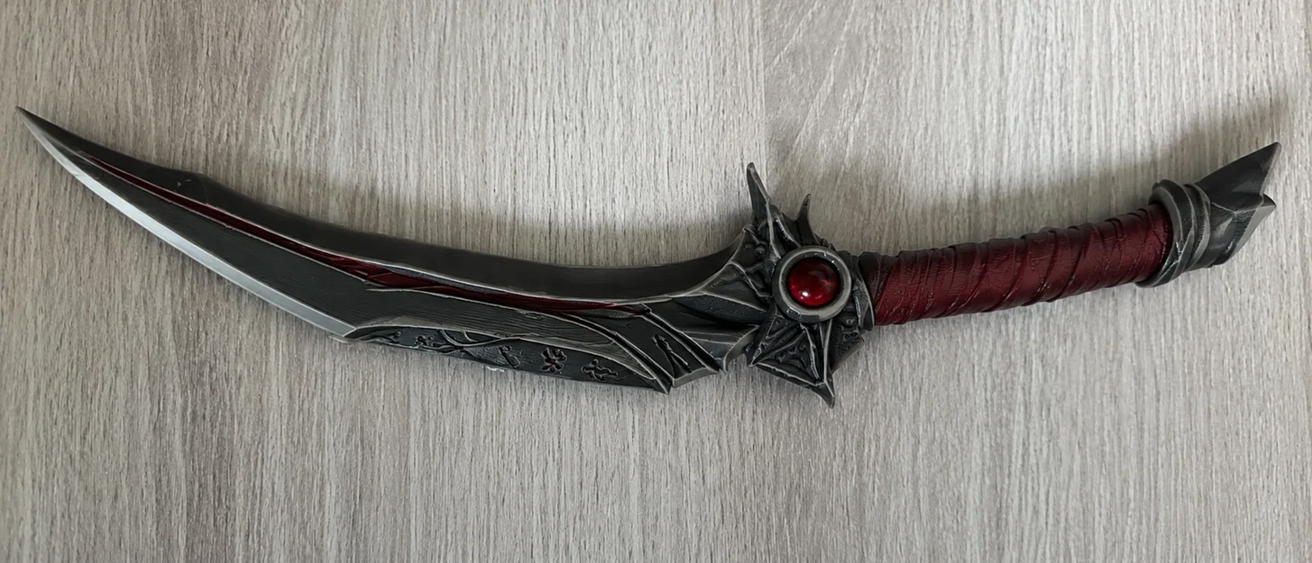 Mô hình Elven Blood Dagger - Đạo cụ vũ khí fantasy cực chất cho Cosplay - Image 1