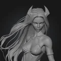 Mô hình 3D Donna Drago Nữ Chiến Binh Rồng đầy quyền năng - Thumbnail 3
