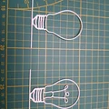 Nắp Đậy Công Tắc Đèn Hình Bóng Đèn - Thumbnail 2