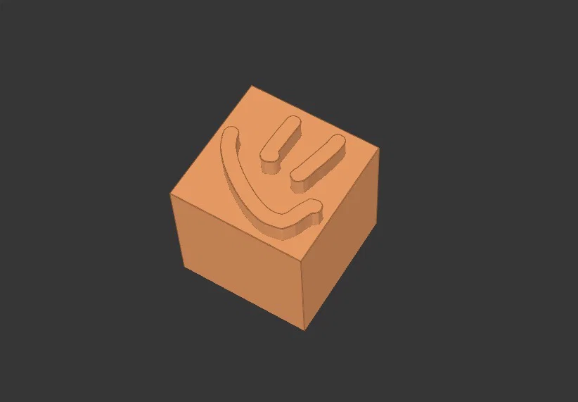 Mô hình in 3D hộp mặt cười Box with Smiley vui nhộn - Image 1