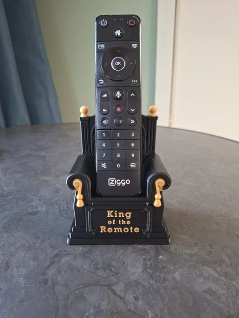 King of the Remote – Giá đỡ Remote hình Ngai Vàng - Image 6