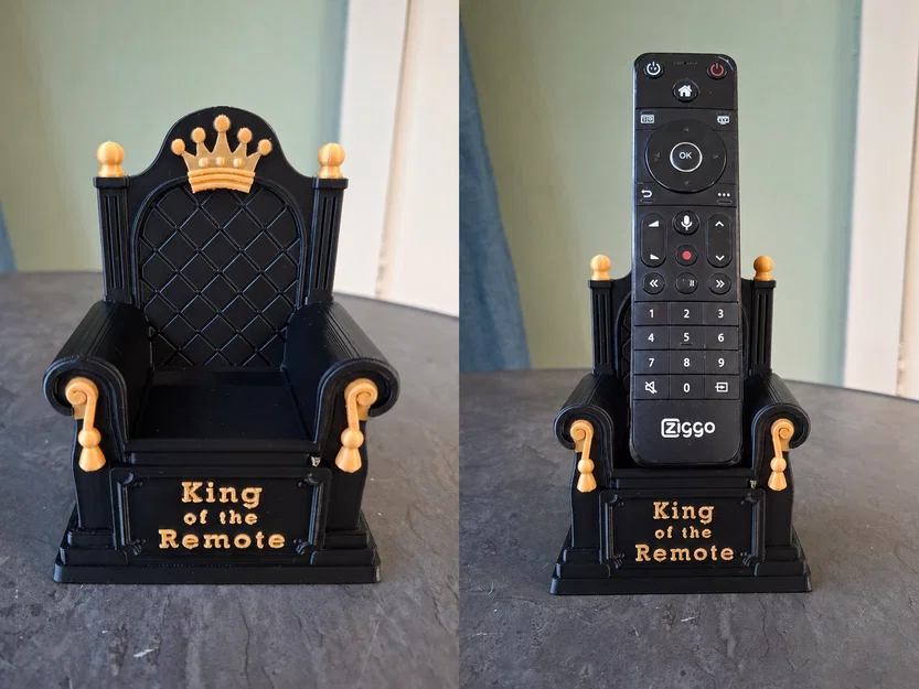 King of the Remote – Giá đỡ Remote hình Ngai Vàng - Image 13
