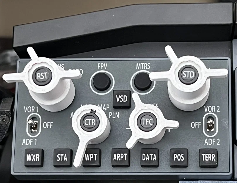 Nắp vặn tùy biến cho bảng điều khiển WinCtrl Boeing 737 EFIS - Image 1