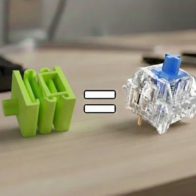 Mô hình Heart of the Clicker: Giải mã linh hồn bàn phím cơ 3D