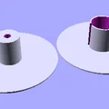 Bộ trục cuốn ruy-băng cho máy đánh chữ Olivetti Lettera DL - Thumbnail 1