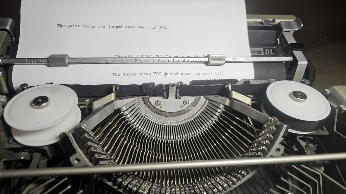 Bộ trục cuốn ruy-băng cho máy đánh chữ Olivetti Lettera DL - Image 2