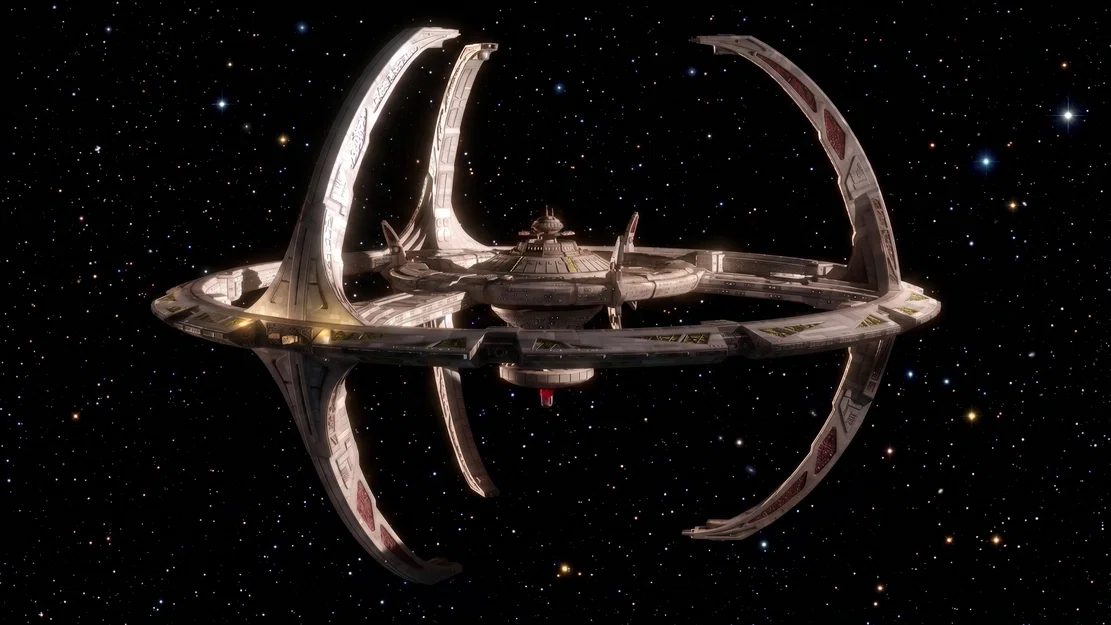 Mô hình in 3D trạm vũ trụ Deep Space Nine (Star Trek) cực chi tiết - Image 1