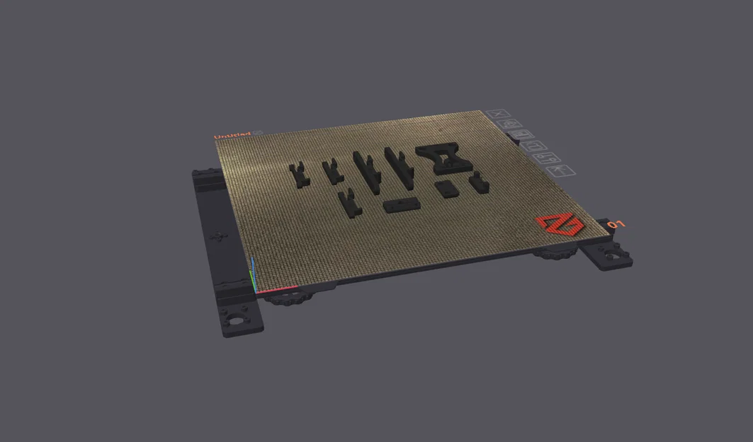 Mẫu bàn in và texture cho Mercury One / Ender 5 Plus trên Orca Slicer - Image 1