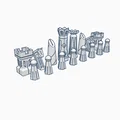 Mô hình quân cờ Mã (Knight) in 3D tối giản không cần support - Thumbnail 4