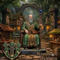 Mô hình Lão Làng (Village Elder) cho game RPG - Thumbnail 1