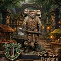 Mô hình Woodsman cho game RPG - Thumbnail 1