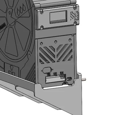 Giá đỡ đa năng gắn hông máy in 3D cho thiết bị sấy iDryer