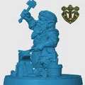 Mô hình Halfling Blacksmith - Thumbnail 3
