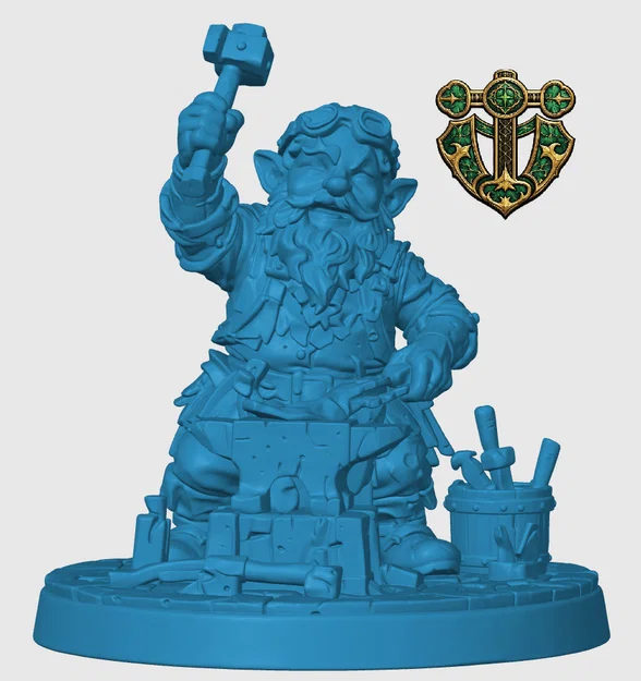 Mô hình Halfling Blacksmith - Image 4