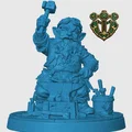 Mô hình Halfling Blacksmith - Thumbnail 4