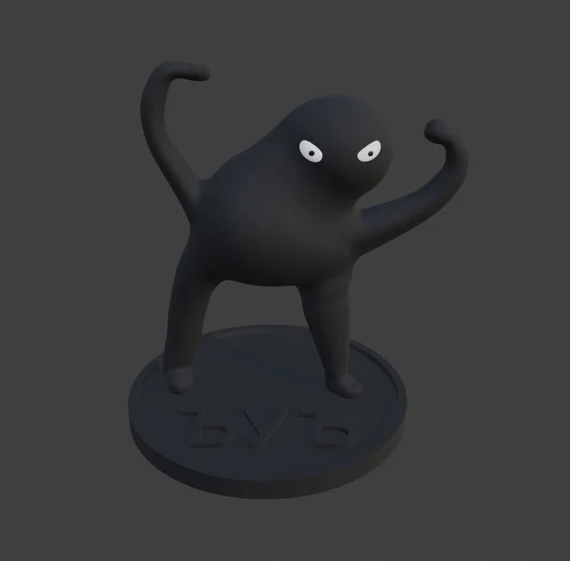 Mô hình 3D nhân vật meme ЪУЪ siêu hài hước để bàn - Image 1