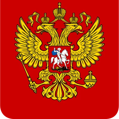 Mô hình 3D quốc huy đại bàng hai đầu Nga (Russian Emblem) chi tiết cao