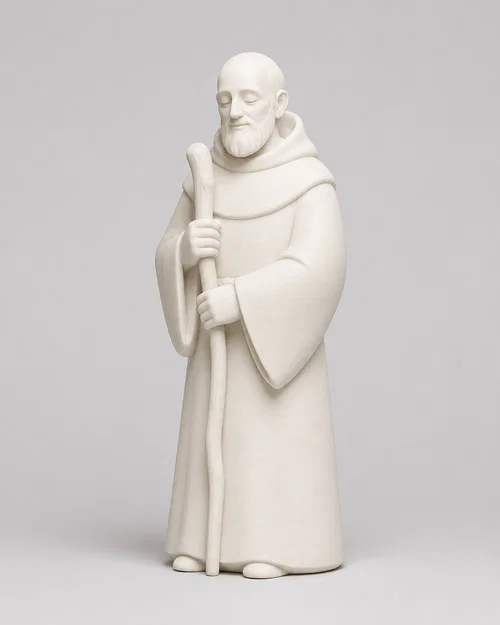 Tượng tu sĩ tối giản (Minimalist Monk Figure) trang trí đẹp mắt - Image 1