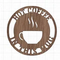 Mẫu trang trí Coffee Decor nghệ thuật ARTE&DISIGN GT238 - Thumbnail 1