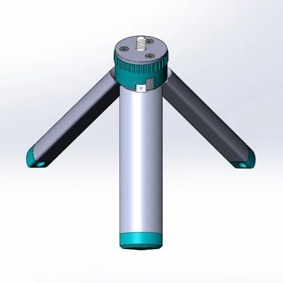 Chân máy ảnh mini gọn nhẹ với góc chân tùy chỉnh