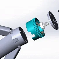Chân máy ảnh mini gọn nhẹ với góc chân tùy chỉnh