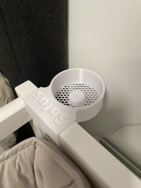 Khay gắn bình sữa MAM cho giường cũi IKEA Sundvik in 3D - Image 1