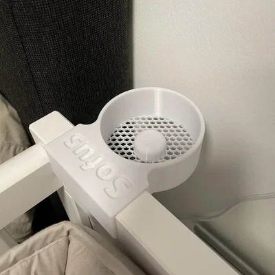 Khay gắn bình sữa MAM cho giường cũi IKEA Sundvik in 3D