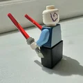 Váy Lego SW0195 Asajj Ventress (từ set 7676) - Thumbnail 2