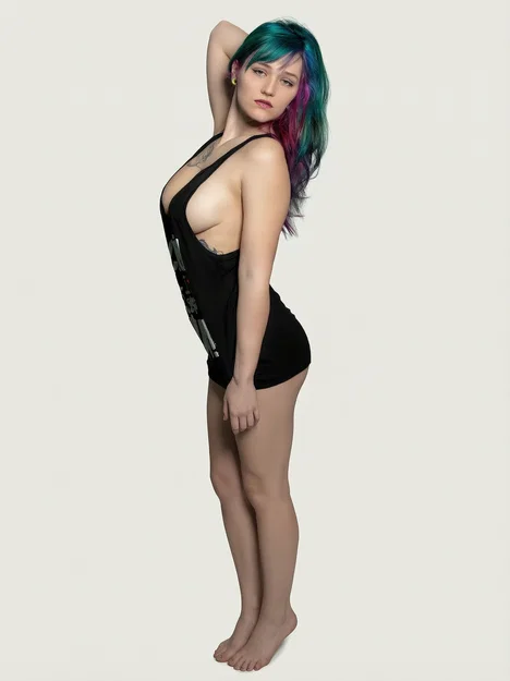 Mô hình 3D Pinup Art: Sexy in Satin đẹp mắt cho người sưu tầm - Image 1