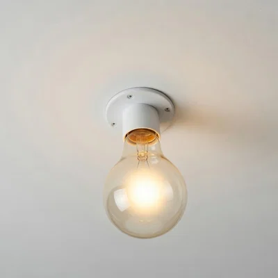 Vòng đệm lắp đèn âm tường cho hộp kỹ thuật (Đui đèn E27)