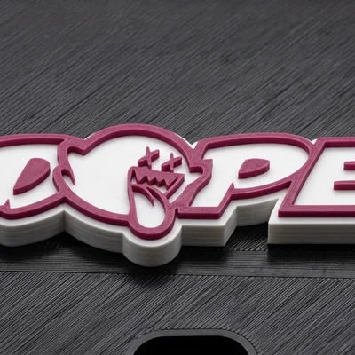 Móc khóa Dope phong cách Streetwear
