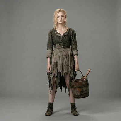 Mô hình 3D nàng Lọ Lem (Cinderella Tired & Worn) 2 phiên bản độc đáo