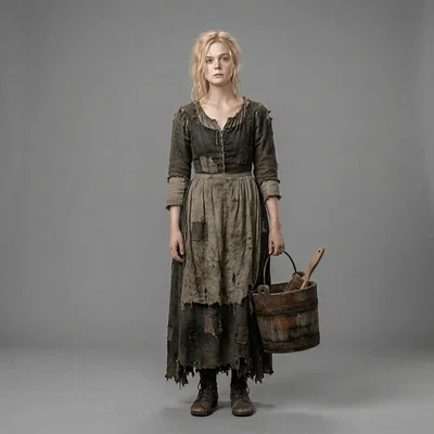 Mô hình 3D nàng Lọ Lem (Cinderella Tired & Worn) 2 phiên bản độc đáo