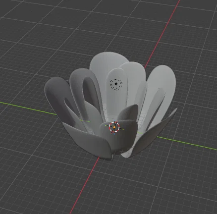 Mô hình bông hoa 3D (Blender Flower 1) - Tệp in STL chất lượng cao - Image 1