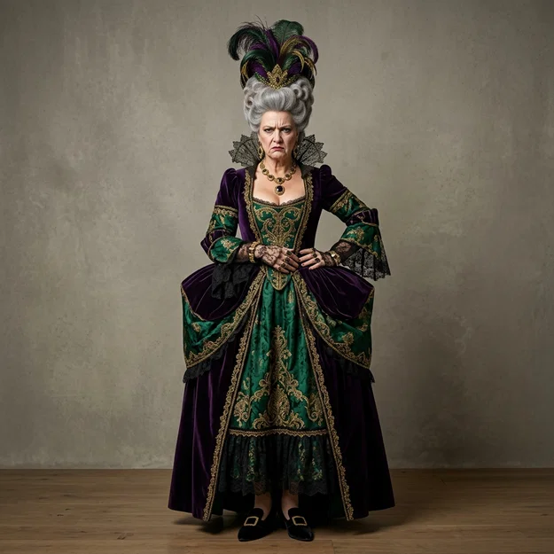 Mô hình 3D Lady Tremaine - Mẹ kế Cinderella đầy uy quyền - Image 1