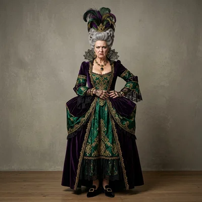Mô hình 3D Lady Tremaine - Mẹ kế Cinderella đầy uy quyền