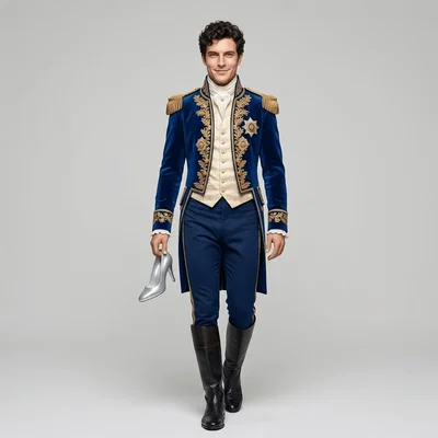 Mô hình 3D Hoàng tử quyến rũ (Cinderella Prince Charming) cực chất