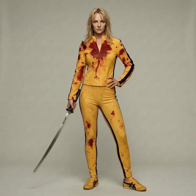 Mô hình 3D The Bride (Uma Thurman) trong Kill Bill Vol. 1 để in 3D - Image 1
